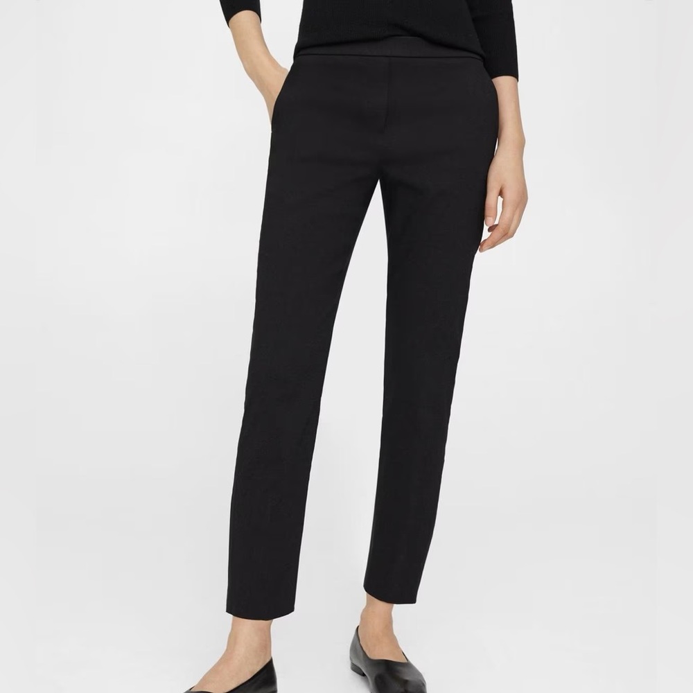 Theory Treeca Pull-On Pant in Good Linen